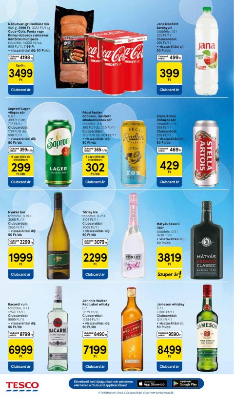 TESCO Hipermarket akciós újság