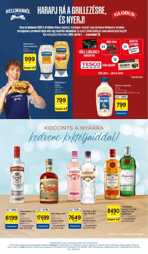 TESCO Hipermarket akciós újság