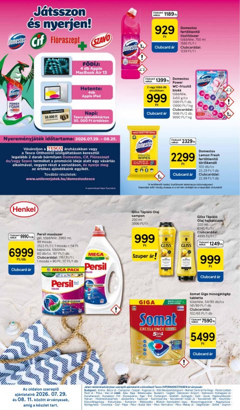 TESCO Hipermarket akciós újság