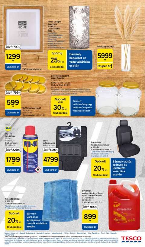 TESCO Hipermarket akciós újság
