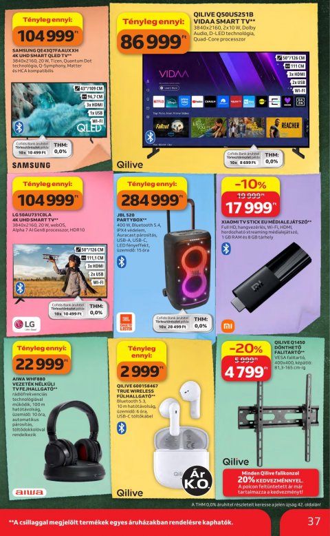 AUCHAN Hipermarket Iskolakezdés akciós