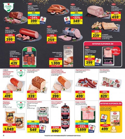 INTERSPAR akciós újság