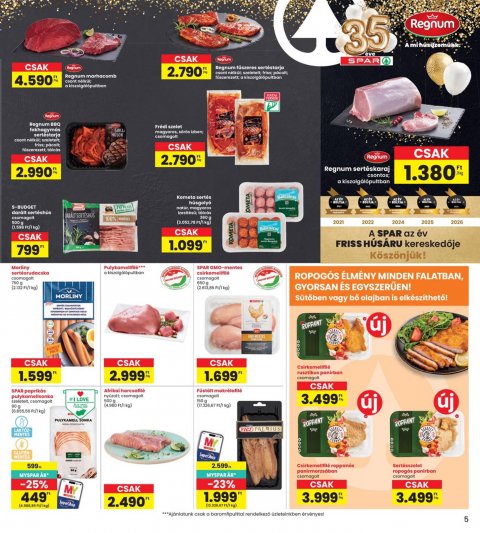 INTERSPAR akciós újság