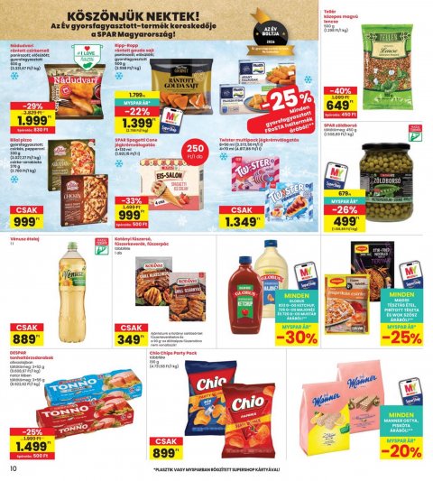 INTERSPAR akciós újság