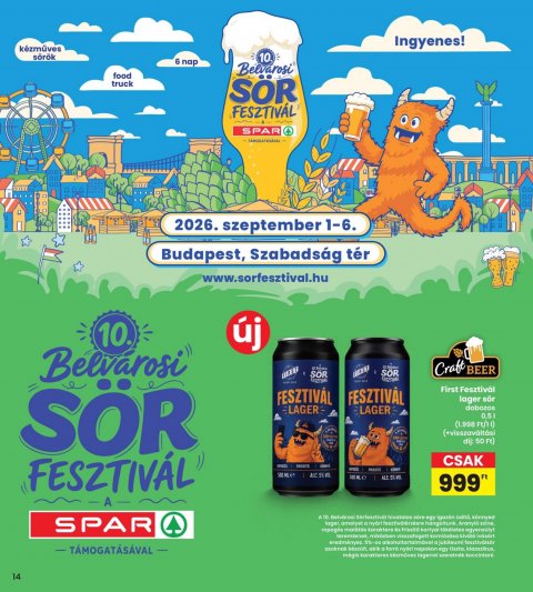 INTERSPAR akciós újság