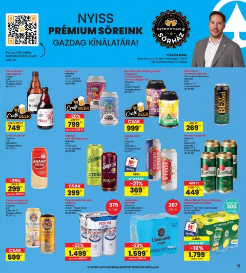 INTERSPAR akciós újság