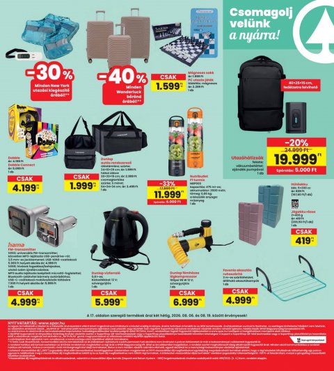 INTERSPAR akciós újság