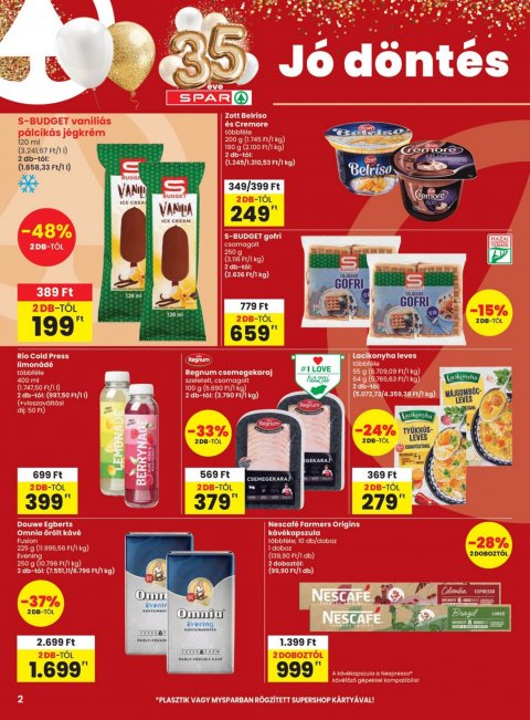 SPAR akciós újság
