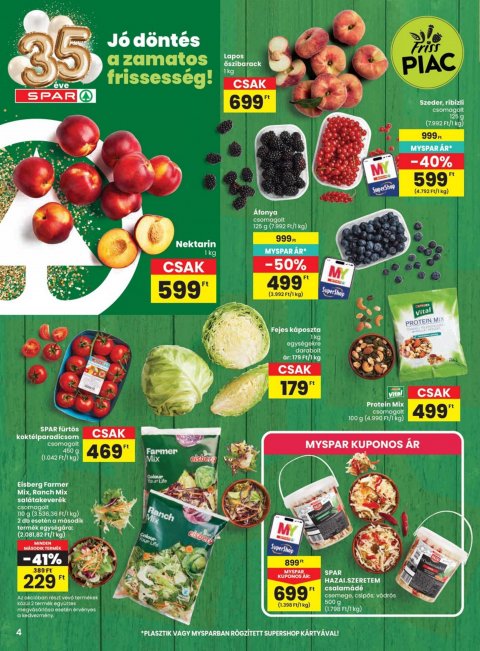 SPAR akciós újság