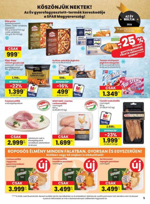 SPAR akciós újság