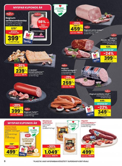 SPAR akciós újság