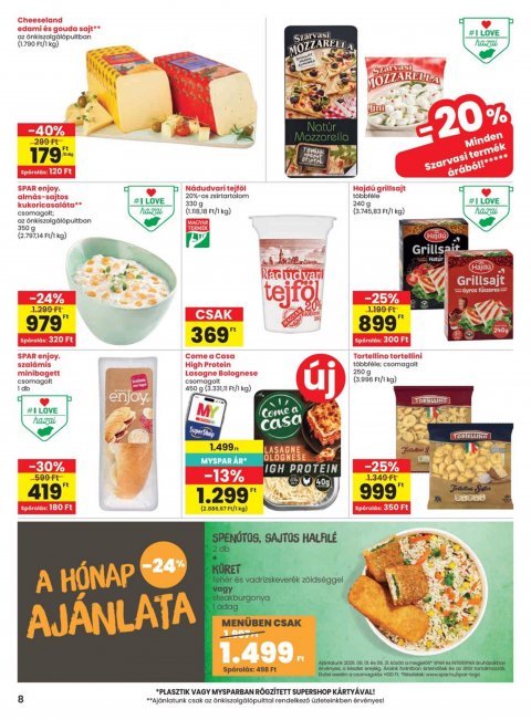 SPAR akciós újság