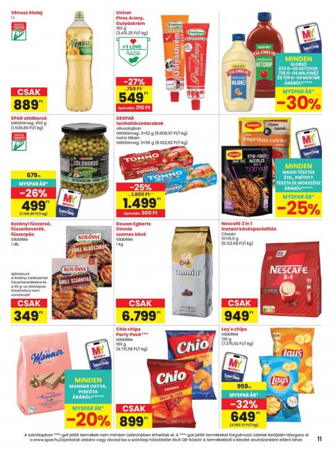 SPAR akciós újság