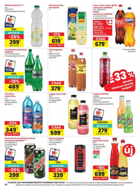 SPAR akciós újság