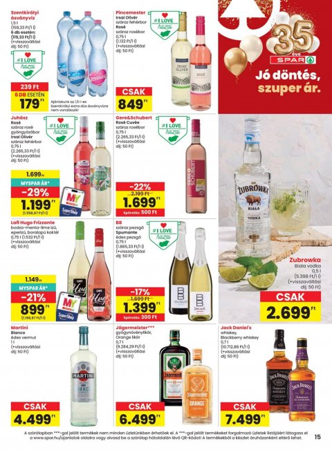 SPAR akciós újság