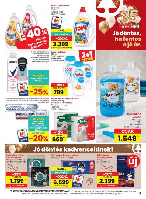 SPAR akciós újság