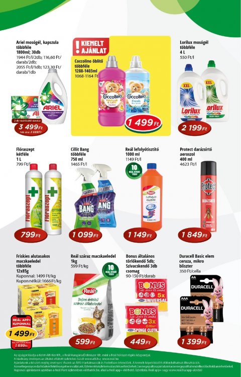 REAL Pont akciós újság