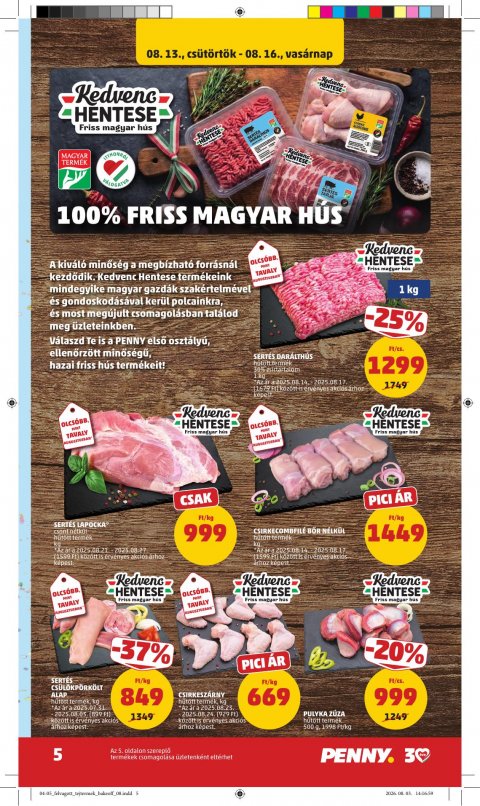 PENNY akciós újság