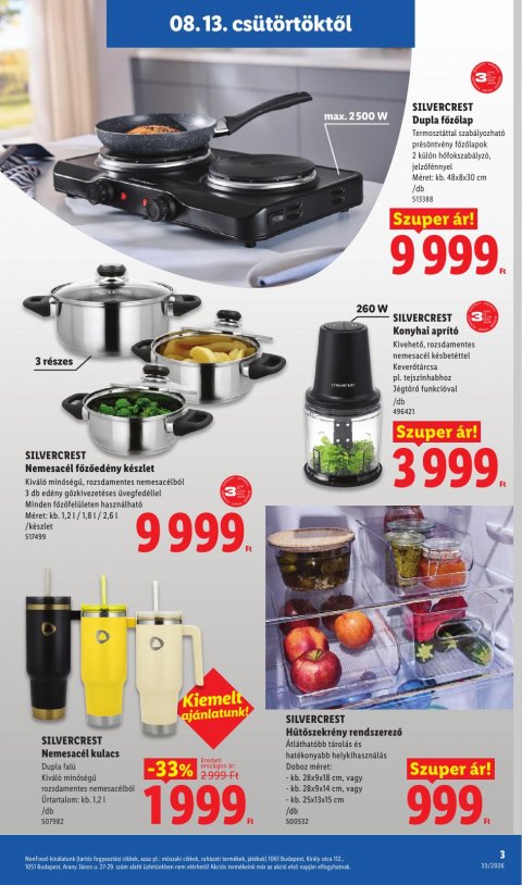 LIDL Nonfood akciós újság