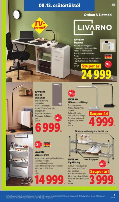 LIDL Nonfood akciós újság