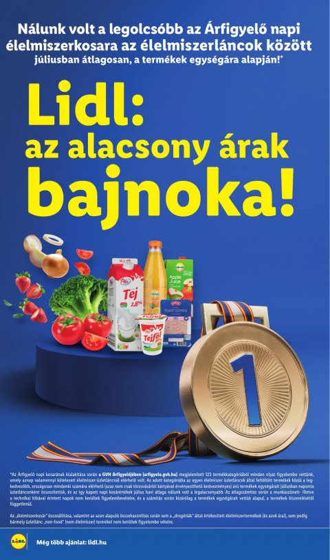 LIDL akciós újság