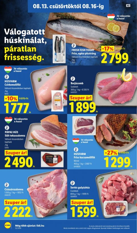 LIDL akciós újság