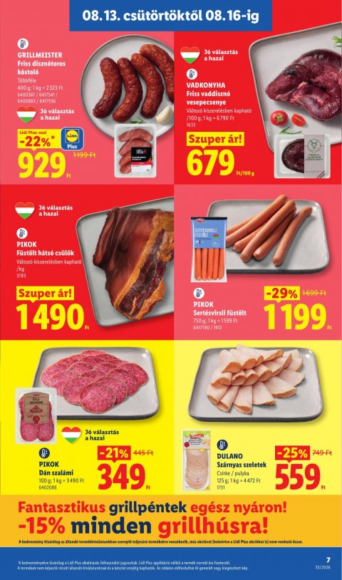 LIDL akciós újság