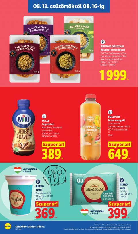 LIDL akciós újság
