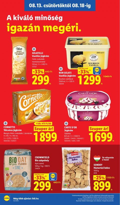 LIDL akciós újság
