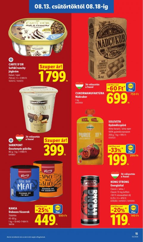 LIDL akciós újság