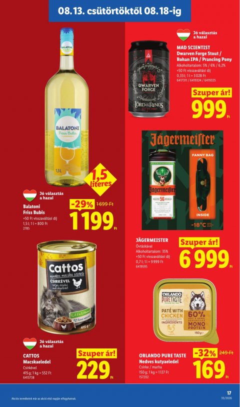 LIDL akciós újság