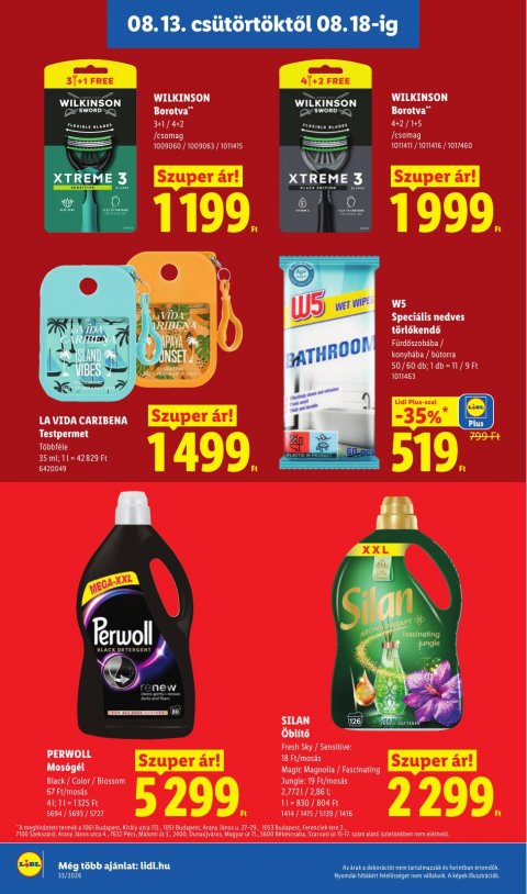 LIDL akciós újság