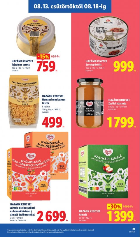 LIDL akciós újság