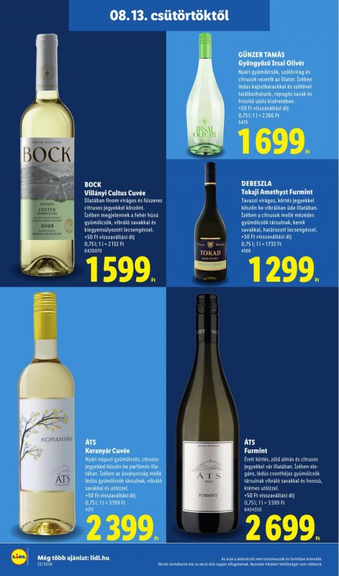 LIDL akciós újság