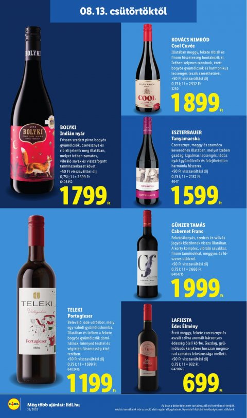 LIDL akciós újság