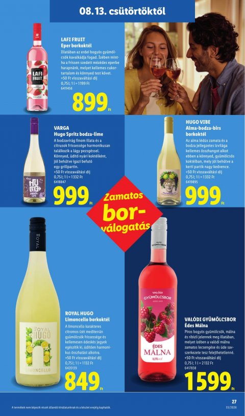 LIDL akciós újság