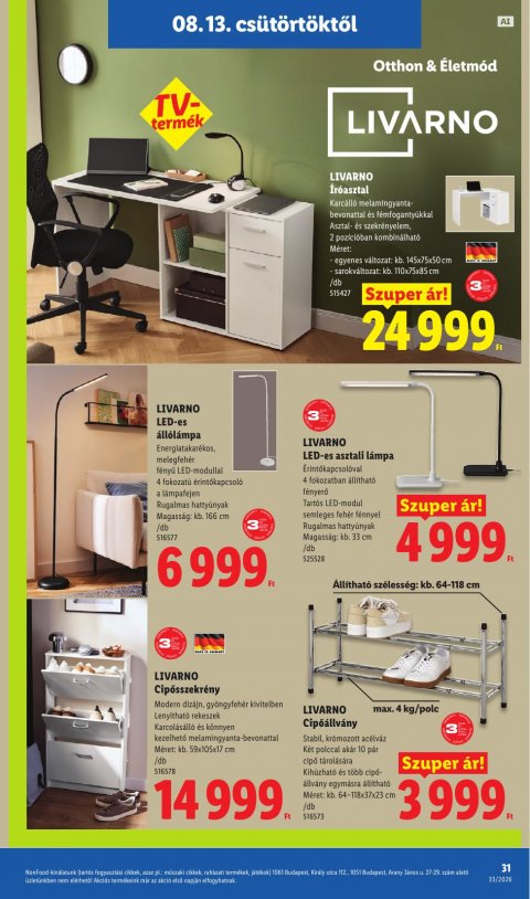 LIDL akciós újság