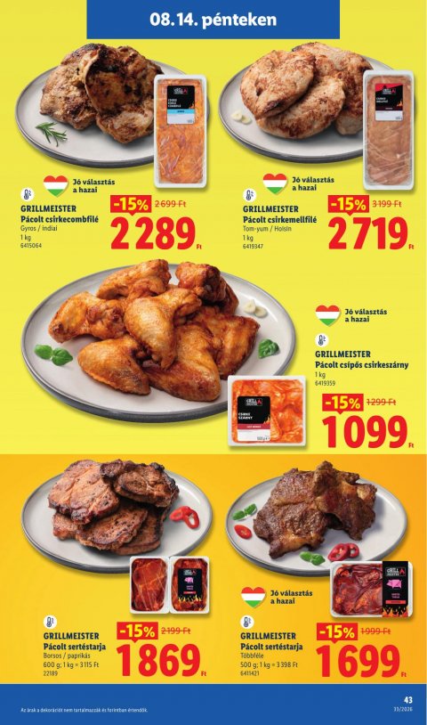 LIDL akciós újság