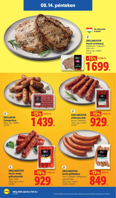 LIDL akciós újság