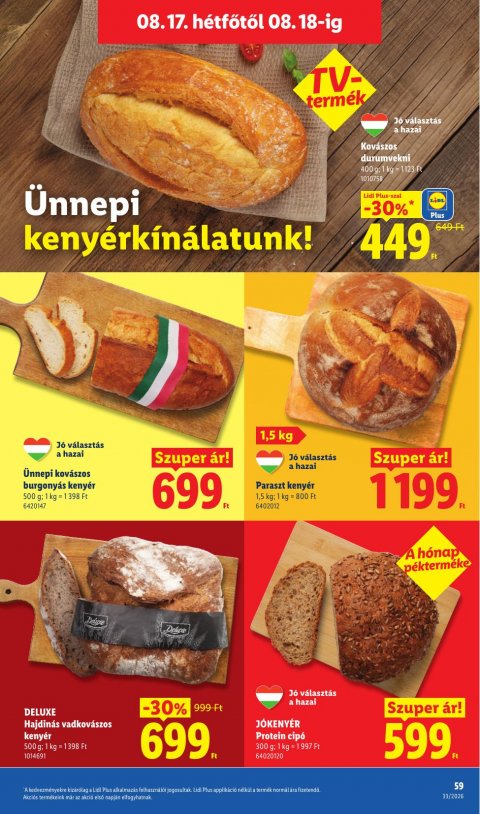 LIDL akciós újság