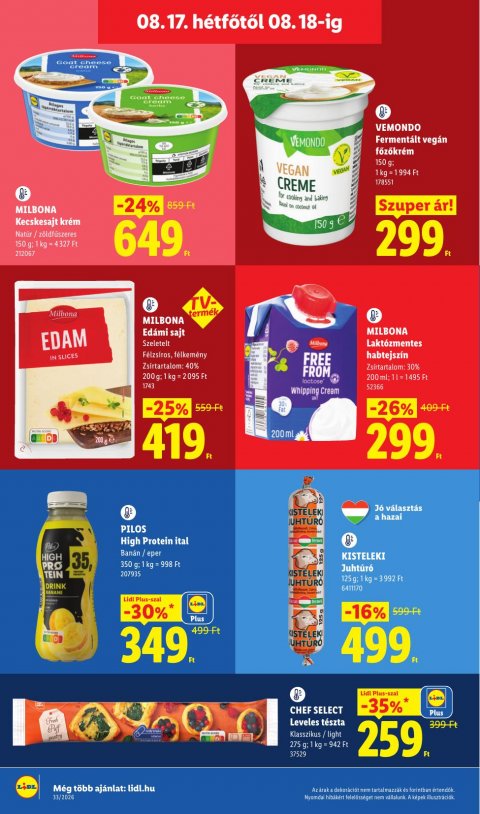 LIDL akciós újság