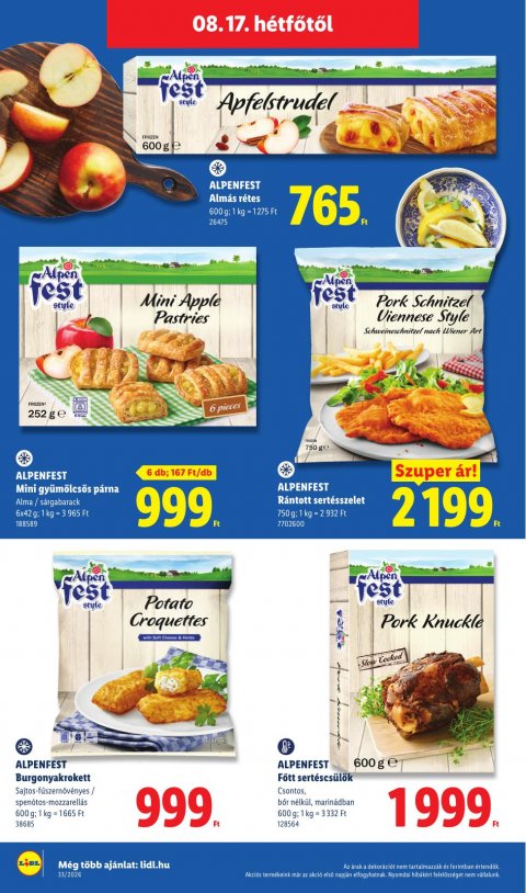 LIDL akciós újság