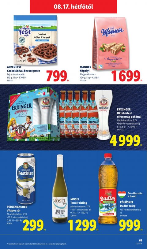 LIDL akciós újság