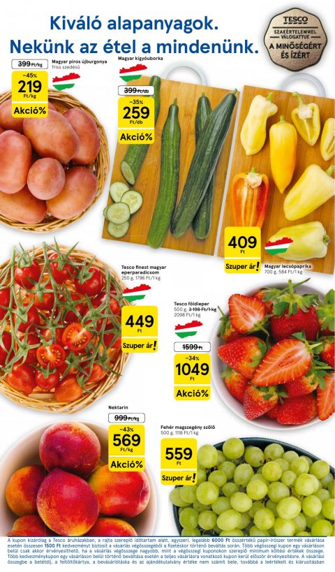 TESCO Hipermarket akciós újság