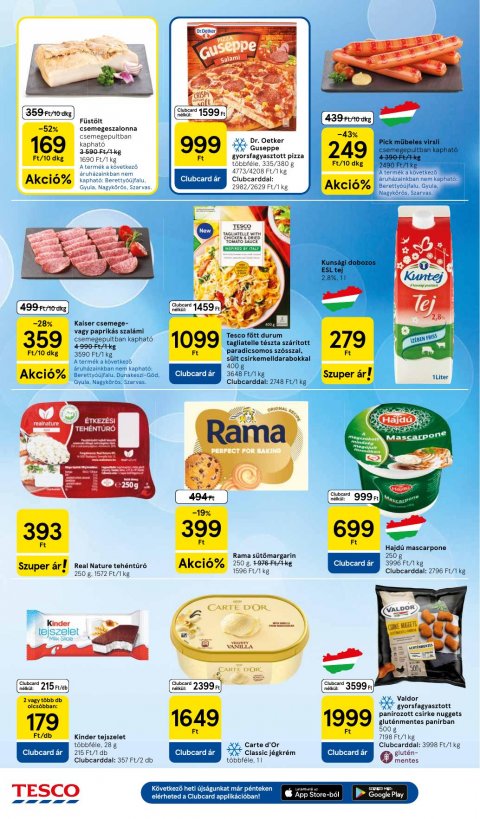 TESCO Hipermarket akciós újság