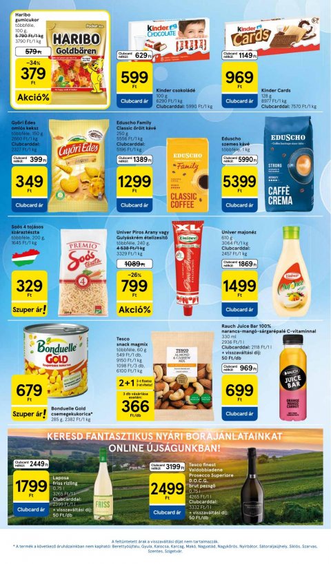TESCO Hipermarket akciós újság