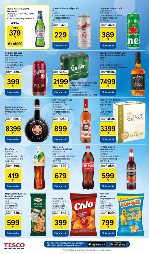TESCO Hipermarket akciós újság