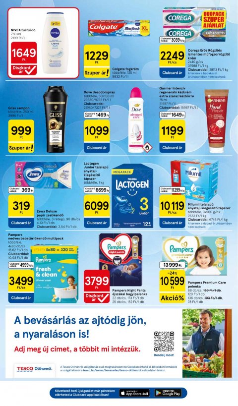 TESCO Hipermarket akciós újság