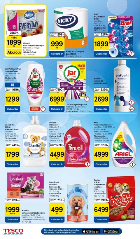 TESCO Hipermarket akciós újság