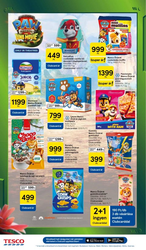 TESCO Hipermarket akciós újság
